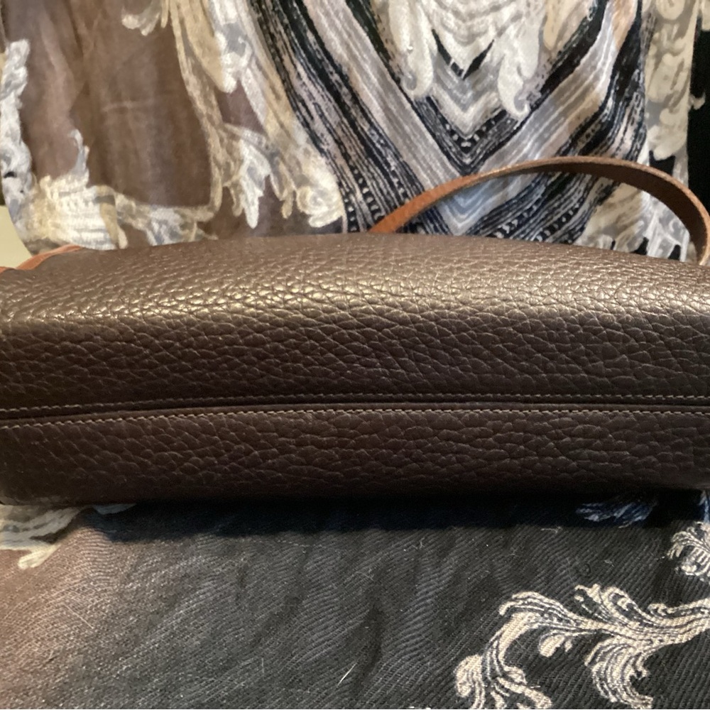 Dooney & Bourke Black and Tan Crossbody Bag - Picture 3 of 11